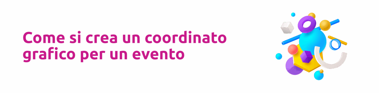 come si crea una grafica per un evento